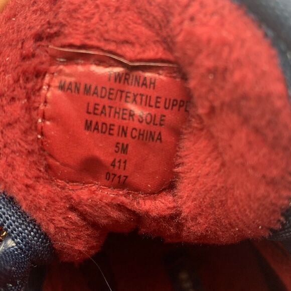 Tommy Hilfiger RINAH Dark Blue Rain Duck Boot Size 5 - Picture 8 of 12